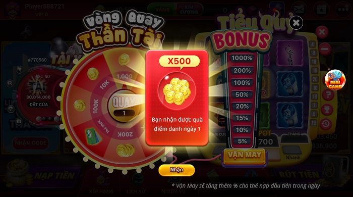 Khuyến mãi Bắn Cá King