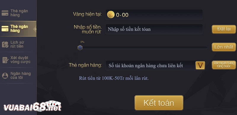 Có hai cách rút tiền là ngân hàng và thẻ cào điện thoại