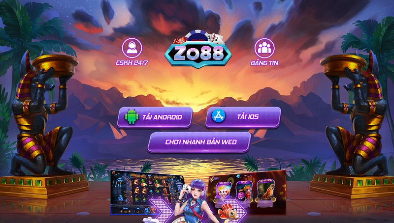 Gioi thieu cong game zo88