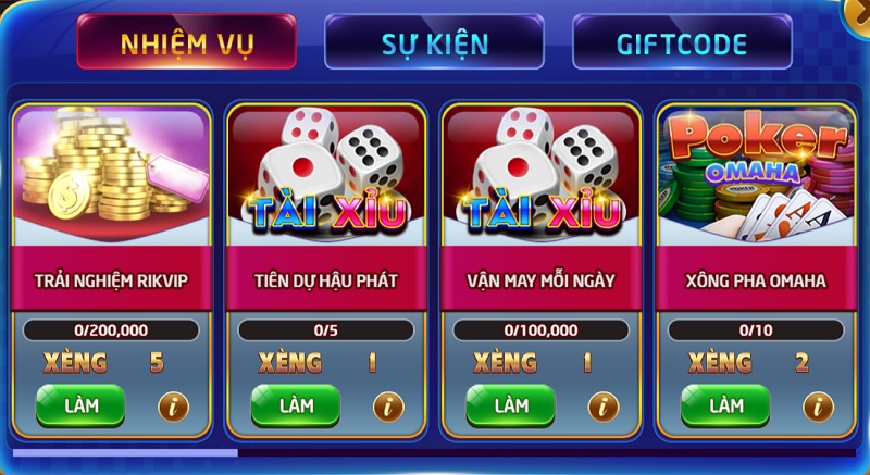 Tổng hợp các sự kiện ưu đãi hấp dẫn từ cổng game bài online