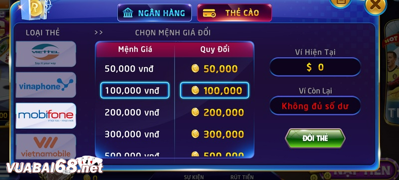 Nhập toàn bộ dữ kiện tại biểu mẫu giao dịch rút tiền